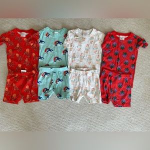 Hanna Andersson Summer Pajama Sets Size 5